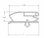 ANTHONY Gasket 02-14160-2040   65 X 29 3/16  Magnetic, 4 Sided