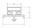 TRAULSEN Gasket 16473 67 1/2 X 29 1/4  Magnetic, 3 Sided
