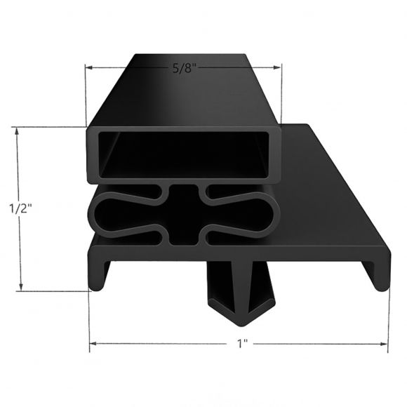 GLASTENDER Gasket 06001304 32 1/2 X 23 7/16  Magnetic, 4 Sided