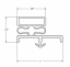 TRAULSEN Gasket 60272-02 Santoprene 17 3/8 X 8 5/16  Magnetic, 4 Sided