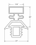 TRAULSEN Gasket 27566 59 1/2 X 23 1/2  Magnetic, 4 Sided