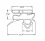 TRUE Gasket 219186 28 7/8 X 12 11/16  Magnetic, 4 Sided