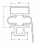 TURBO-AIR Gasket 30223M0200 27 X 25 1/2  Magnetic, 4 Sided