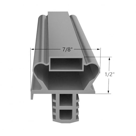 DELFIELD Gasket 170-1194 16 5/16 X 7 7/16  Magnetic, 4 Sided