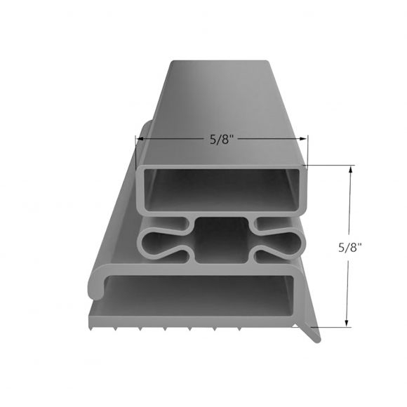 CONTINENTAL Gasket 2-244 26 X 23 3/8  Magnetic, 4 Sided