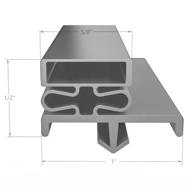 BEVERAGE AIR Gasket 703-519C 23 1/8 X 21 1/8  Magnetic, 4 Sided