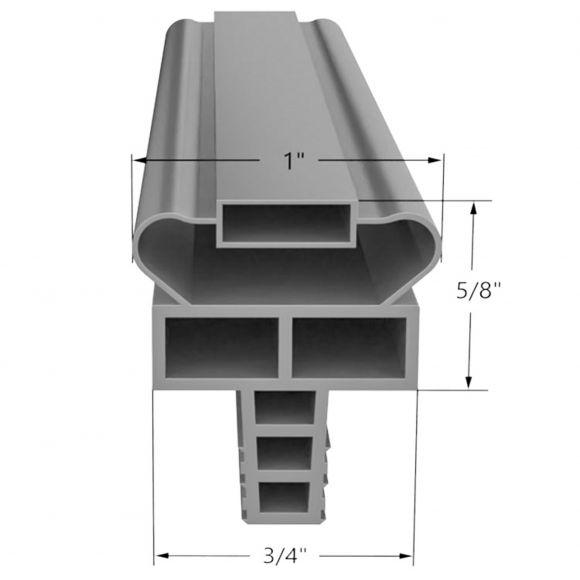 RANDELL Gasket IN-GSK1039 16 X 9 7/8  Magnetic, 4 Sided