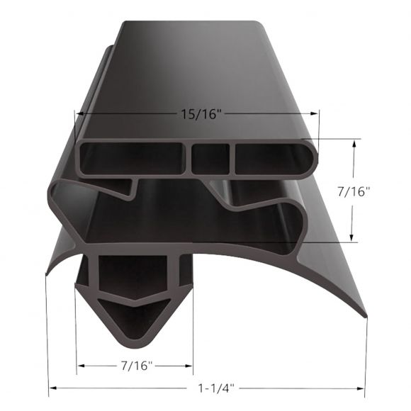 TRUE Gasket 219186 28 7/8 X 12 11/16  Magnetic, 4 Sided